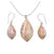 Camille Patton Pearly Pink Cosmos Jewelry Set S01