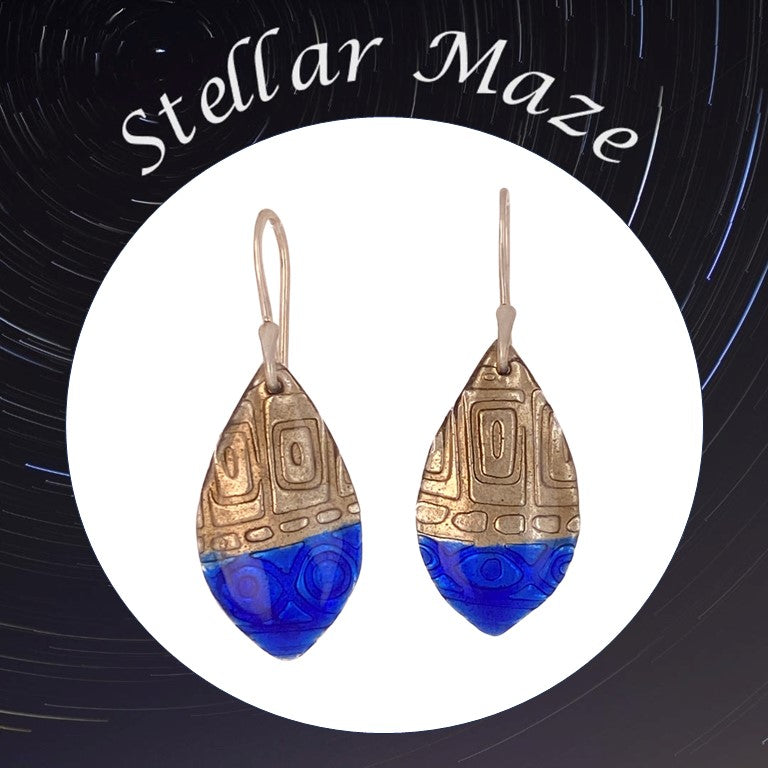 Starlight Collection: Stellar Maze Earrings