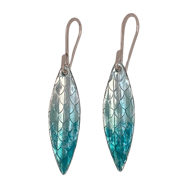 Starlight Collection: Stellar Net Earrings - Heart Hand and Fire