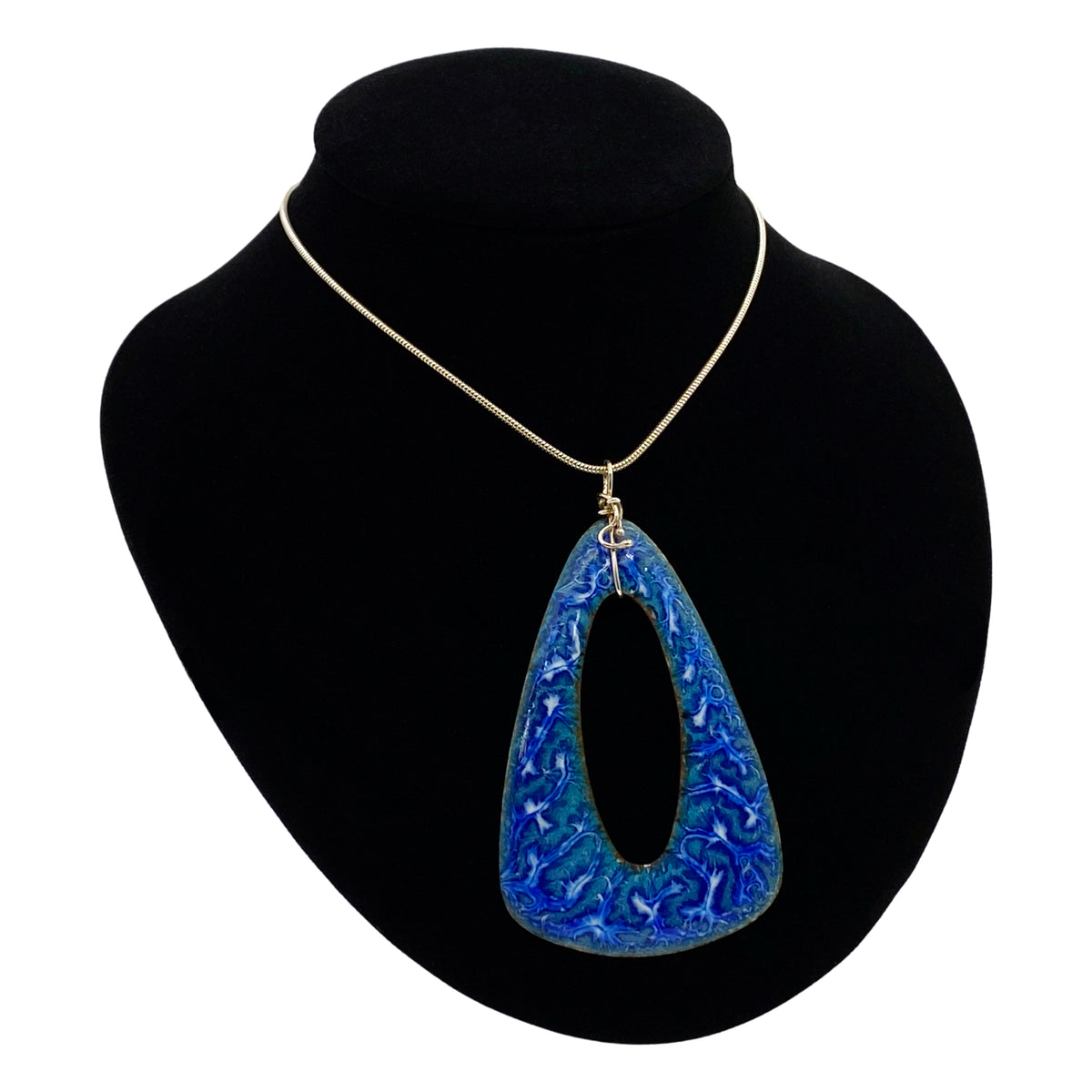 Camille Patton Blue Beauty Head Over Heels Jewelry Necklace S04