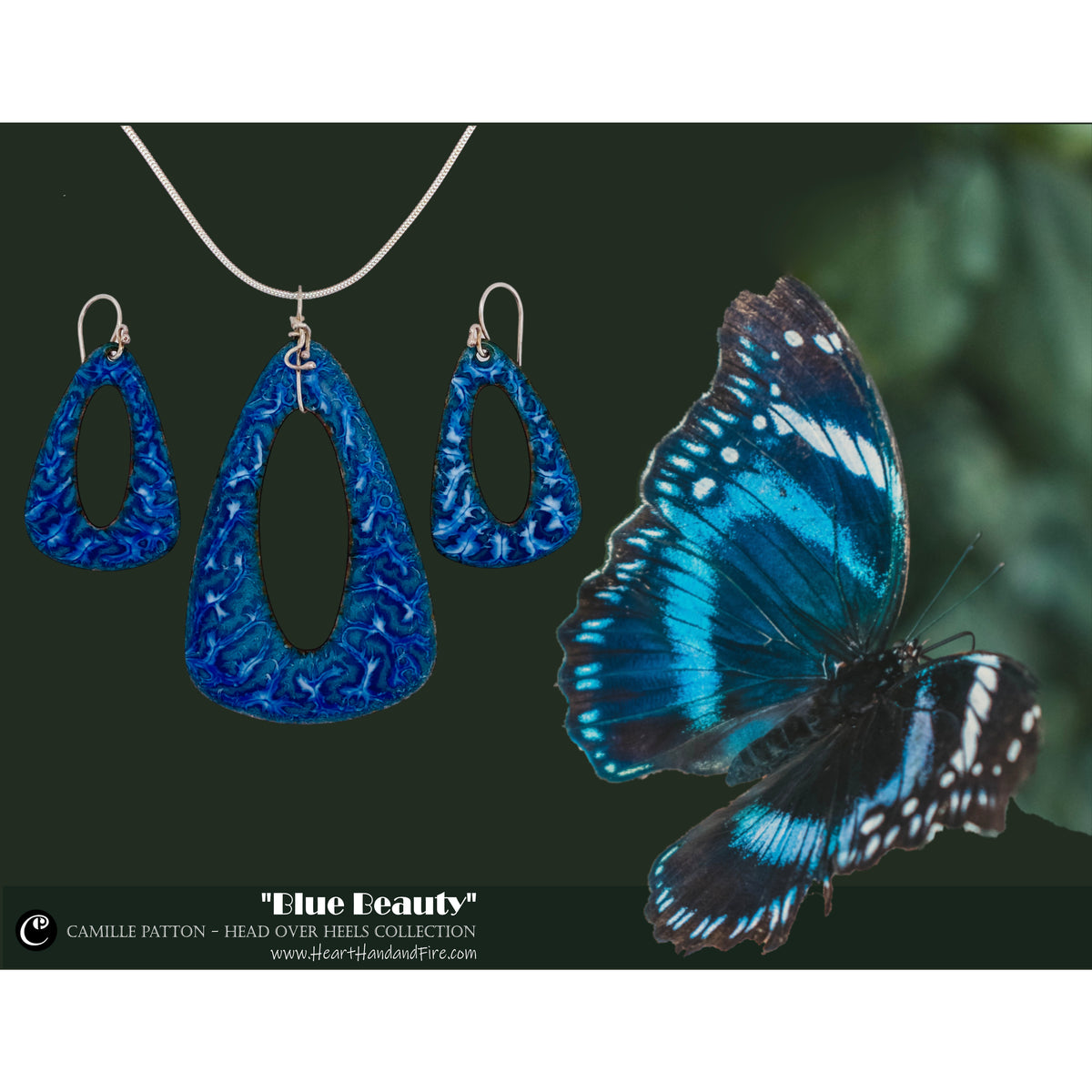 Camille Patton Blue Beauty Head Over Heels Jewelry Promo S08