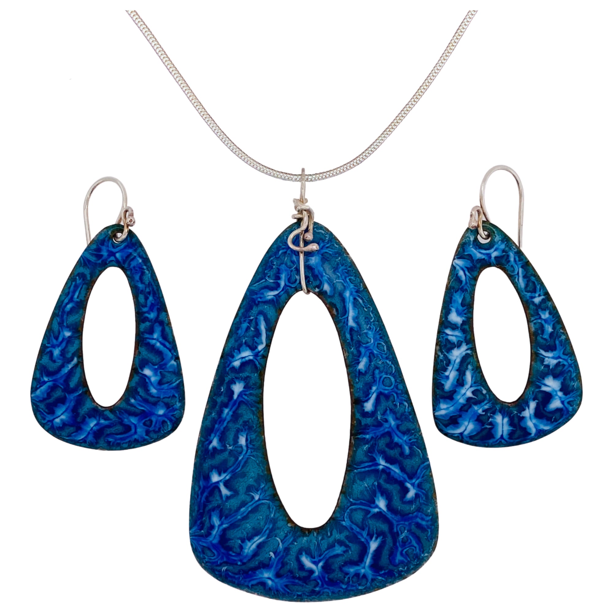 Camille Patton Blue Beauty Head Over Heels Jewelry Set S01