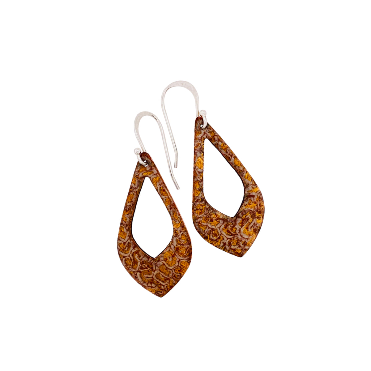 Camille Patton Golden Animal Head Over Heels Jewelry Earrings S06