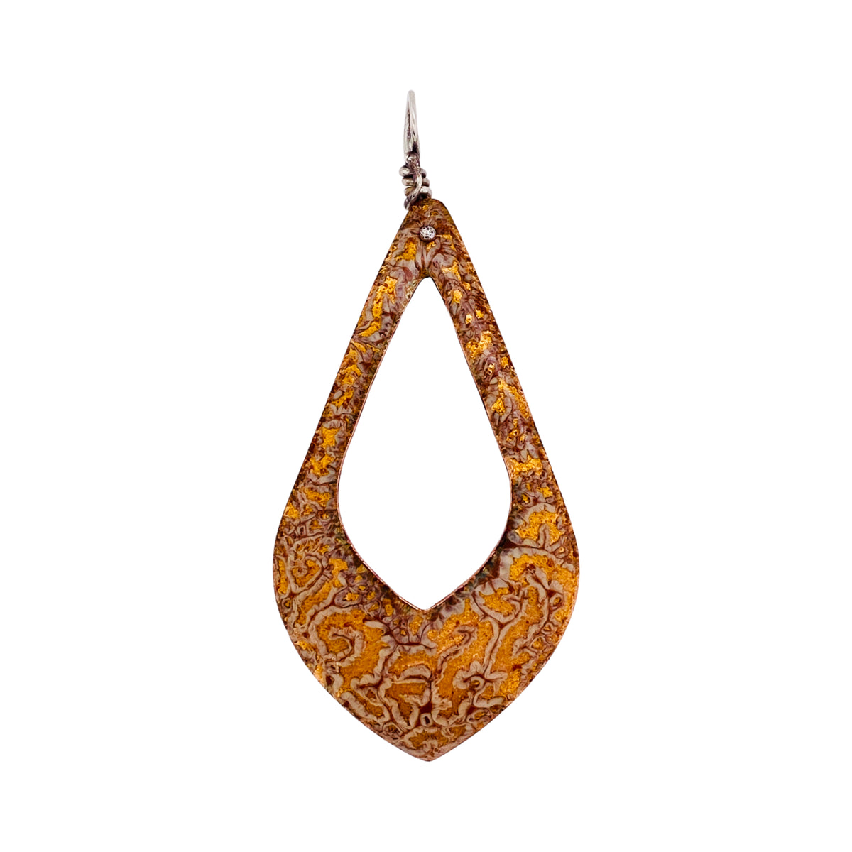 Camille Patton Golden Animal Head Over Heels Jewelry Pendant S05