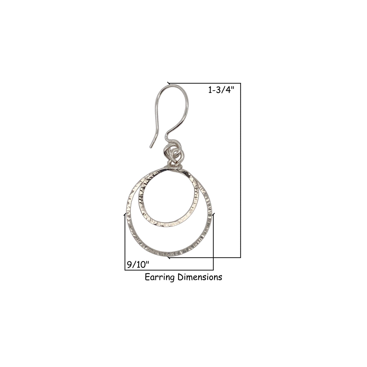 Camille Patton Hoop in Hoop Wire Jewelry Dimensions S03