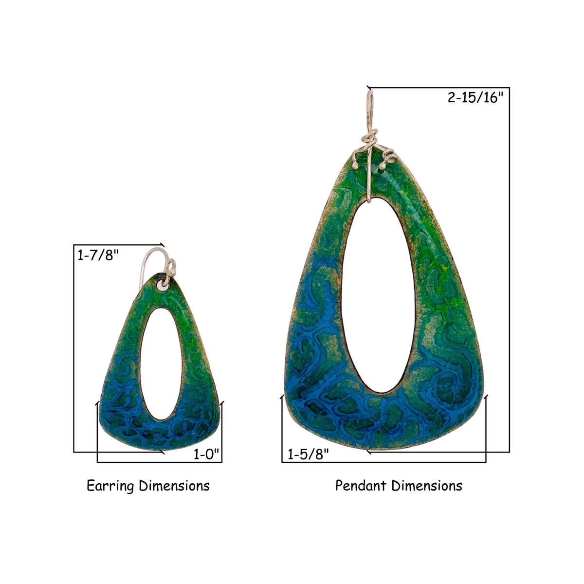 Camille Patton Meandering Water Head Over Heels Jewelry Dimensions S07