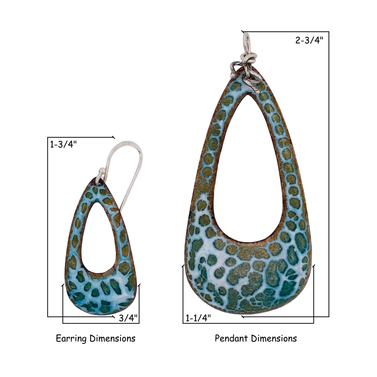 Camille Patton Ocean Drop Head Over Heels Jewelry Dimensions S07