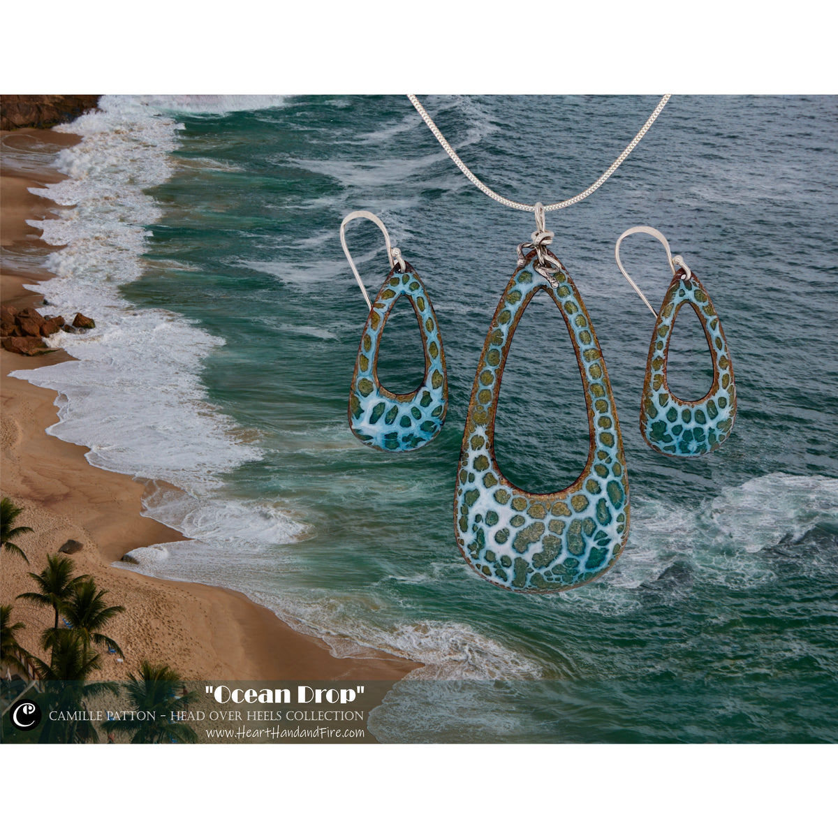 Camille Patton Ocean Drop Head Over Heels Jewelry Promo S08