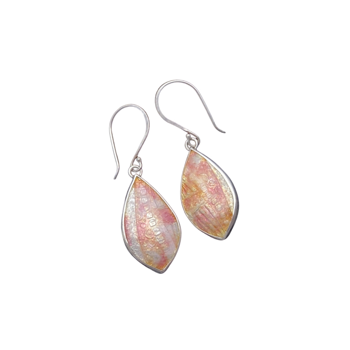 Camille Patton Pearly Pink Cosmos Jewelry Earrings S06