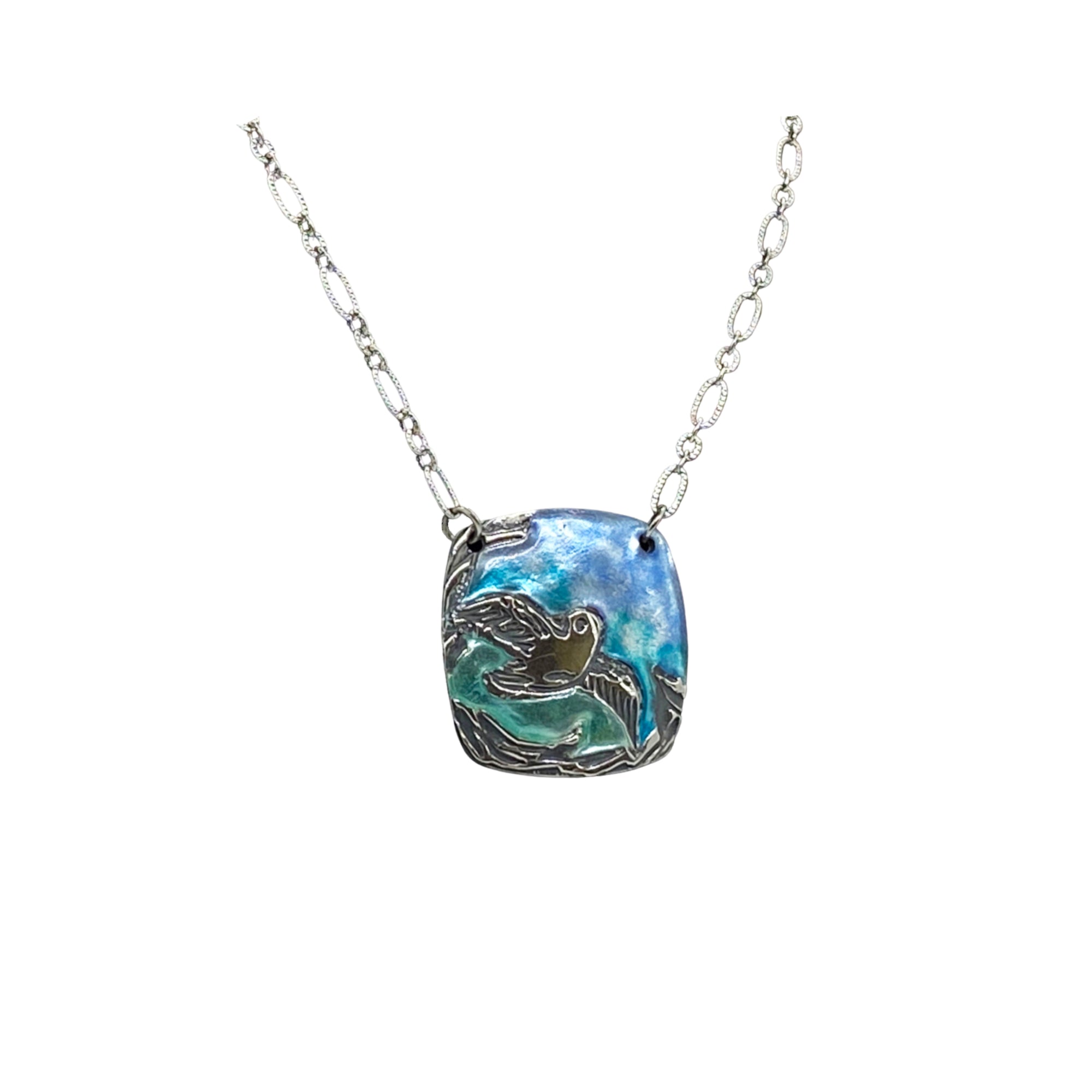 Camille Patton Pearly Bird Cosmos Jewelry Necklace S01