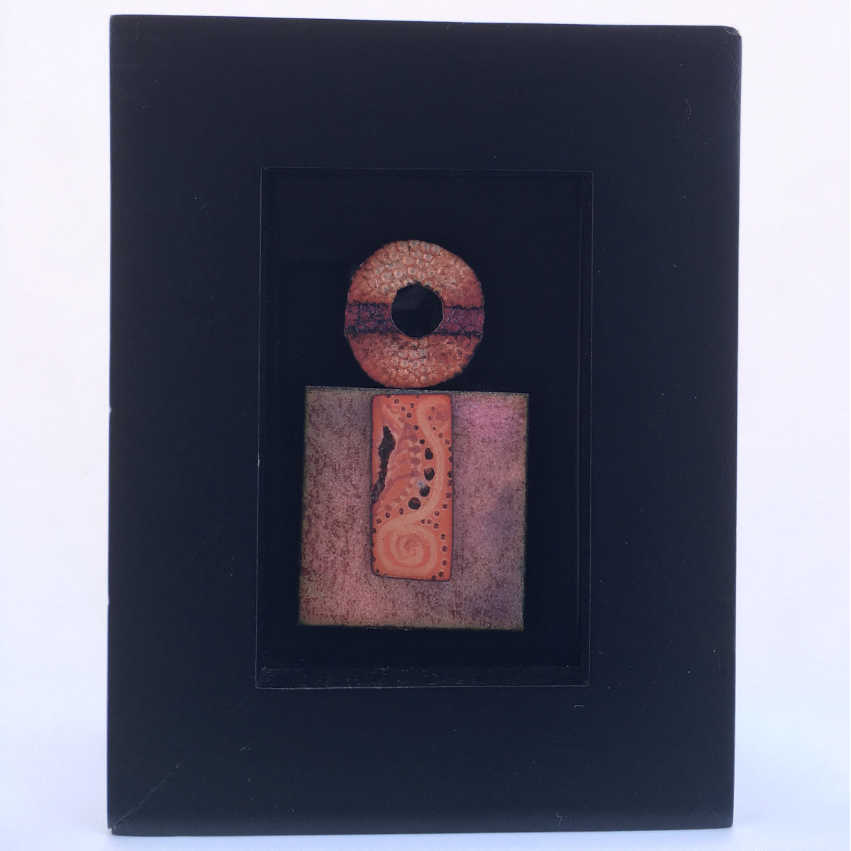 Camille Patton Sugar &amp; Spice Vitreous Enamel Framed Wall Art