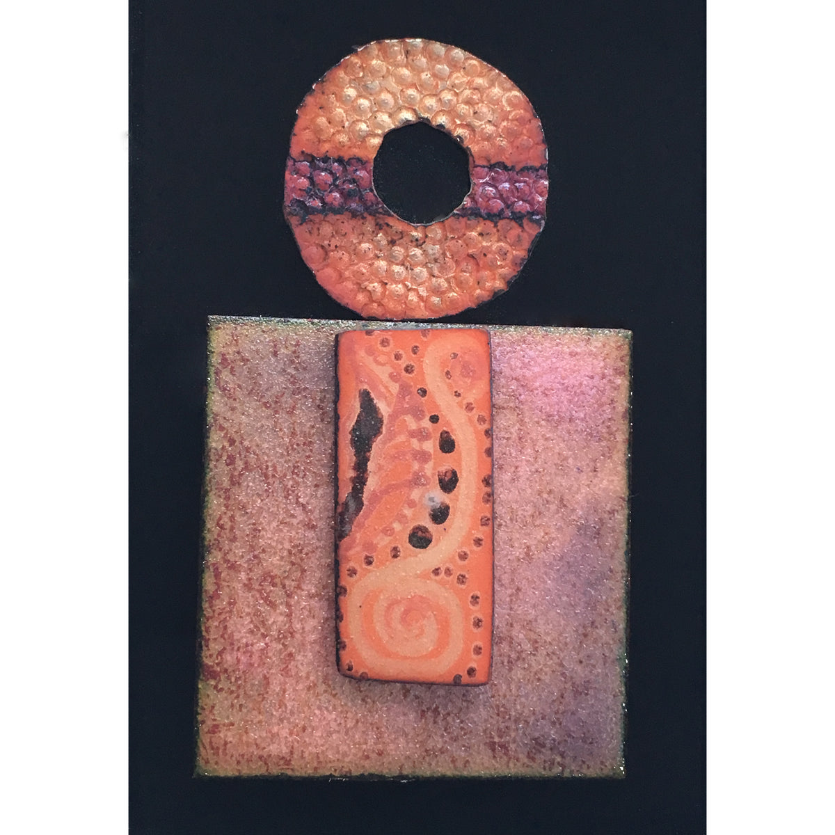 Camille Patton Sugar &amp; Spice Vitreous Enamel Framed Wall Art