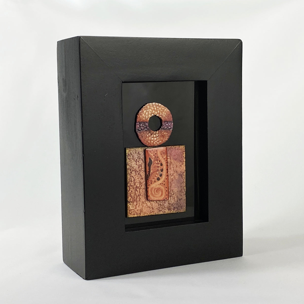 Camille Patton Sugar &amp; Spice Vitreous Enamel Framed Wall Art